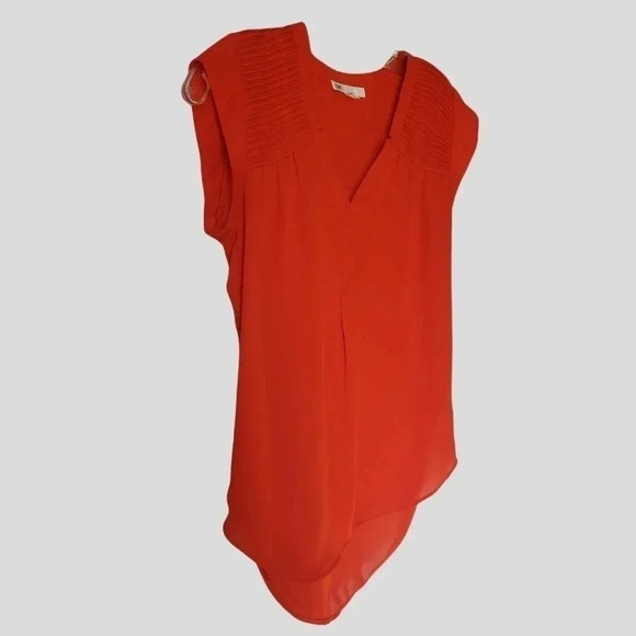 DR2 women cap sleeve size xs orange color - Picture 4 of 8